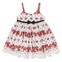 【30%OFF】苺キャミソールワンピース