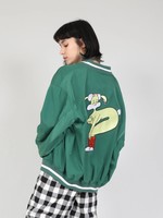 PUNYUS/FUGUバニーナイロンスタジャン