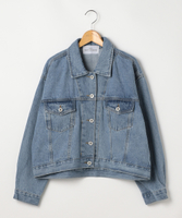 デニム抜き衿ワイドGジャン