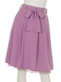 フレアプリーツリバーシブルSK/ラベンダー