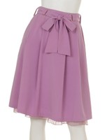 フレアプリーツリバーシブルSK/ラベンダー