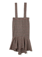 マーメイドミディスカート/ブラウン