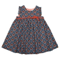 【LF】ひまわり柄ワンピース