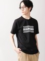 WEGO/チェッカーボックスロゴプリントTシャツ