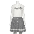 【30%OFF】レーストップス衿つきワンピース