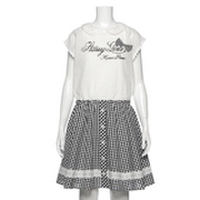 【30%OFF】レーストップス衿つきワンピース