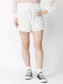 WEGO/シフォンフリルショートパンツ