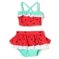 新生児女児スイカ水着