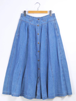 デニムロングスカート      