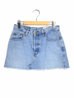 リメイクカットオフデニムスカート      