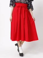 WEGO/カラータックミモレスカート