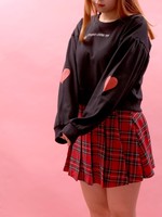 WC/ハートスリーブスウェット