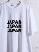 WEGO/3連JAPANロゴTシャツ