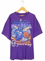 プリントTシャツ CharlotteHorneets サイズ表記 L