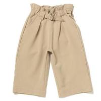 【26%OFF】Dカンベルトつきタックパンツ