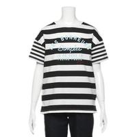 【50%OFF】【トドラーサイズ向け】ボーダーピッチTシャツ