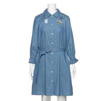 【50%OFF】ベルトつきシャツワンピース
