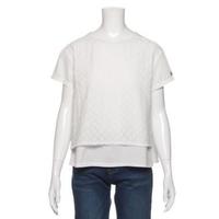 【50%OFF】レースレイヤードＴシャツ