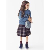 【50%OFF】【トドラーサイズ向け】ミニリボンつきロゴ裏毛トレーナー