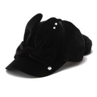 【30%OFF】うさ耳＆リボンつきキャップ