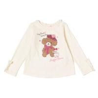 くまフリルデザインTシャツ