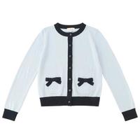 ガールズ リボン カーディガン