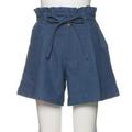 【50%OFF】フリルハイウエストショートパンツ