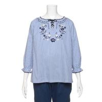 【50%OFF】レース刺しゅうチュニック