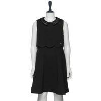 【50%OFF】衿ビジューノースリーブワンピース
