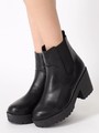 WEGO/ボリュームヒールサイドゴアブーツ