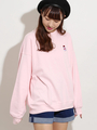 WEGO/ワンポイントモチーフスウェット