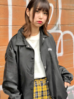 WEGO/ロゴコーチジャケット