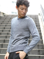 [18AW 新作アイテム]デザインニット/綿１００％