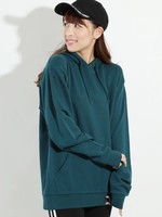 WEGO/カラー裏毛プルパーカー