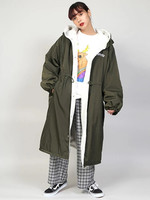 PUNYUS/裏ボアベンチコート