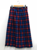 ウールスカート チェックスカート  サイズ表記 10