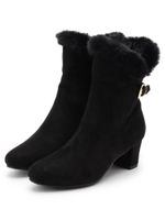 2WAYフェイクファーブーツ/ブラック(019)