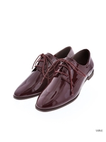 2WAYプレーンレースアップシューズ/WINE