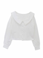 2way sailor blouse/white