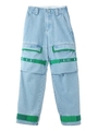 ADJUSTABLE STRAP CARGO PANTS/ライトインディゴ