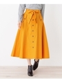 Aライントレンチスカート/マスタード(033)