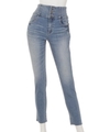 BackレースUP J/W DENIMアンクルパギンス/BLU