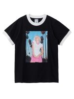 CHLOE SEVIGNY RINGER S/S TEE/ブラック