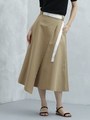 Dickies/別注ラップアシンメトリースカート/ベージュ(040)
