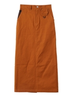 FISHERMANS MAXI SKIRT/ブラウン