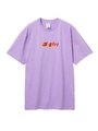 FLARE LOGO S/S TEE/ライトパープル