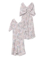 FLOWER PRINT DRESS/ピンク