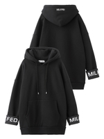 JACQUARD SLEEVE TOP/ブラック