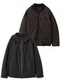LAYERED JACKET/ブラック