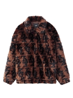 MONOGRAM FUR COACH JACKET/ブラウン